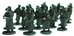 1/144AFV 人形キット 行軍ドイツ兵1【YSK】【鉄道模型】【カラーレジン製】【情景模型】【Nゲージ】