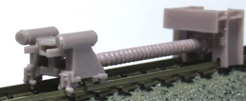 1/150 情景アクセサリー 車止め（近代型）【YSK】【鉄道模型】【カラーレジン製】【Nゲージ】【ネコポス可】