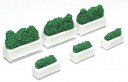1/150 情景アクセサリー 角型プランター【YSK】【鉄道模型】【カラーレジン製】【Nゲージ】【ネコポス可】(3)