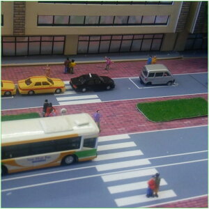 Nゲージ向け人形100体 色違い×19パターンでレイアウトジオラマに躍動感がでる!店舗向け商品ディスプレイ、雑貨の小物としても利用できます!鉄道模型1 150,1 160,1 144ガンプラ