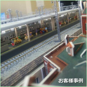 Nゲージ向け人形100体 色違い×19パターンでレイアウトジオラマに躍動感がでる!店舗向け商品ディスプレイ、雑貨の小物としても利用できます!鉄道模型1 150,1 160,1 144ガンプラ