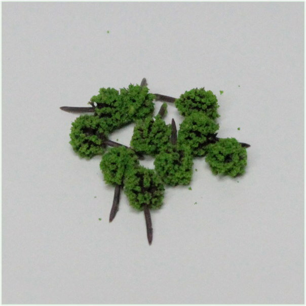 樹木模型 玉物 10mm 10本 庭園樹木外構デザイン