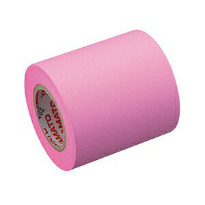 ロール付箋 ロールふせん ヤマト メモックロールテープ 詰替え用 蛍光色 50mm幅 RK-50H-RO　ローズ （付箋メモ 付せん ふせん 付箋紙 テープ ラベル マスキングテープ はがせる 剥がせる おしゃれ かわいい 便利グッズ 文房具 伝言メモ）