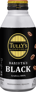 伊藤園 タリーズコーヒー バリスタズブラック 390ml缶×24本 TULLY'S COFFEE BARISTA'S BLACK 缶コーヒー ブラックコーヒー 珈琲のサムネイル