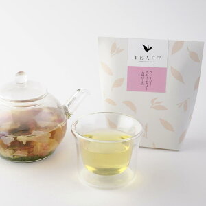 TEAET フレーバーグリーンティー ローズ 5g×3包鹿児島茶 日本茶 お茶 緑茶 茶葉 深蒸し茶 ローズ バラ おしゃれ かわいい プチギフト 送料無料 健康茶 個包装 豪華 花びら プレゼント パーティー イベント フレーバーティー