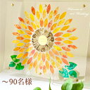 向日葵 90名様まで ウェルカムボード ウェディングドロップス ゲスト参加型結婚証明書 アクリル ゲストカード 席札 テーブルサイン alcoholinkart