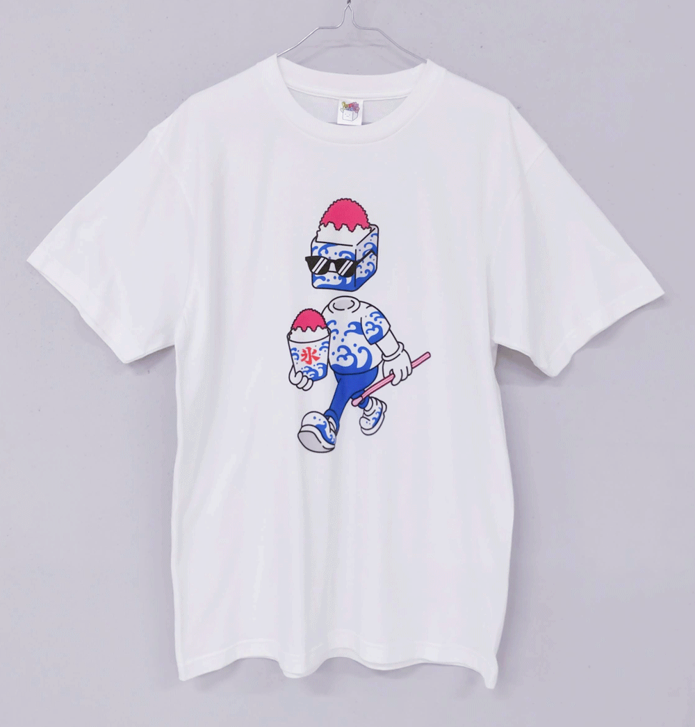 NFT BoxyHeads #3 かわいいしにがみくん TシャツNFT ボクシィヘッズ 死神 大鎌 どくろ かわいい かっこいい イラスト アパレル グッズ キャラクターホワイト S M L XL