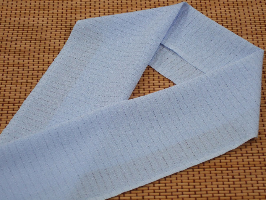 Rakuten - 【単衣用・夏用】絽ちりめん洗える半衿「ラミエール半衿（35・水色）」