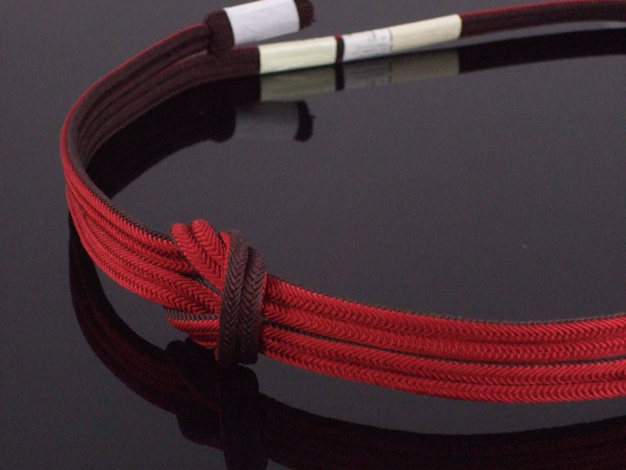 【日本製】【翠嵐工房】正絹帯締め（長尺あり）「京冠（きょうゆるぎ）リバーシブル帯締め（2）」