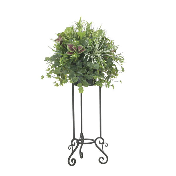 光の楽園 オーバルスタンド1.05 2524A480 アートグリーン フェイクグリーン 人工観葉植物 光触媒