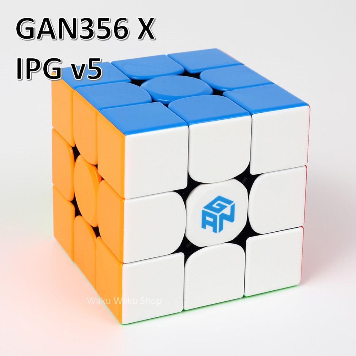 【安心の保証付き】 【正規輸入品】 Gancube GAN356 X 競技向け 磁石内蔵 3x3x3キューブ (IPG v5 ステッカーレス) ルービックキューブ おすすめ なめらか