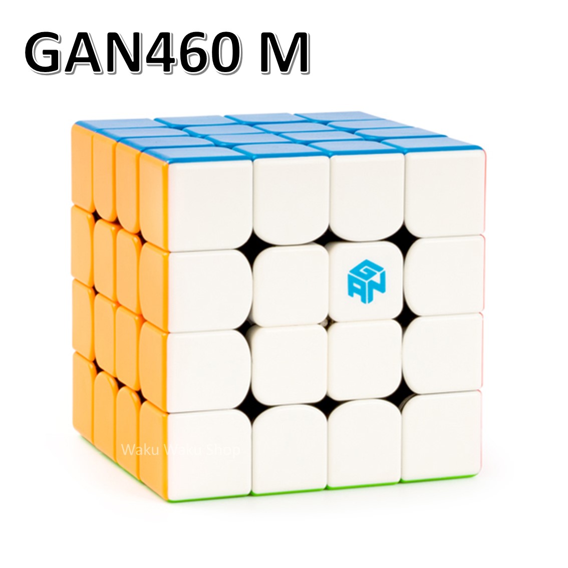 【安心の保証付き】 【正規輸入品】 Gancube GAN460 M 競技向け 磁石内蔵 4x4x4キューブ GAN 460 M (ステッカーレス)…