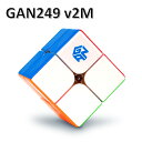 【 安心の保証付き 】【 正規輸入品 】Gancube GAN249 V2M ステッカーレス 競技向け 磁石内蔵2x2x2キューブ GAN 249 V2 M Stickerless ルービックキューブ おすすめ なめらか その1