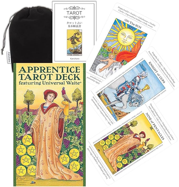 【タロットカード】 【US Games Systems】 【正規販売店】 アプレンティス タロット デッキ Apprentice Tarot Deck 初心者におすすめ タロット 占い