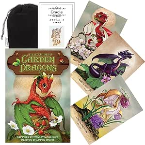 【オラクルカード】 【US Games Systems】 【正規販売店】 ガーデン ドラゴンズ オラクルカード Field Guide to Garden Dragons ドラゴン 占い