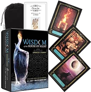 【オラクルカード】 【Clarkson Potter】 【正規販売店】 ハウス オブ ナイト オラクルの知恵 Wisdom of the House of Night Oracle Cards 占い