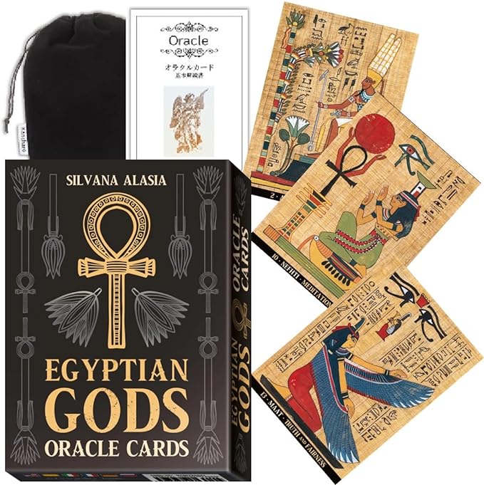 yINJ[hz yLo Scarabeoz yK̔Xz GWvg̐_ INJ[h Egyptian Gods Oracle Cards GWvg _ IN 肢