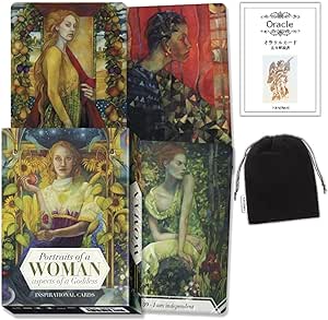 【オラクルカード】 【Lo Scarabeo】 【正規販売店】 女性肖像画と女神のインスピレーションカード Portraits of a Woman, Aspects of a Goddess: Inspirational Cards
