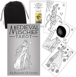 【タロットカード】 【US Games Systems】 【正規販売店】 メディバル ミスチフ タロット Medieval Mischief Tarot 占い タロット