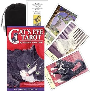 【タロットカード】 【US Games Systems】 【正規販売店】 キャッツアイ タロット Cat's Eye Tarot タロット 占い