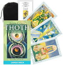 【タロットカード】 【US Games Systems】 【正規販売店】 クローリー トート タロット ラージ 大きい Crowley Thoth Tarot Deck Large タロット 占い