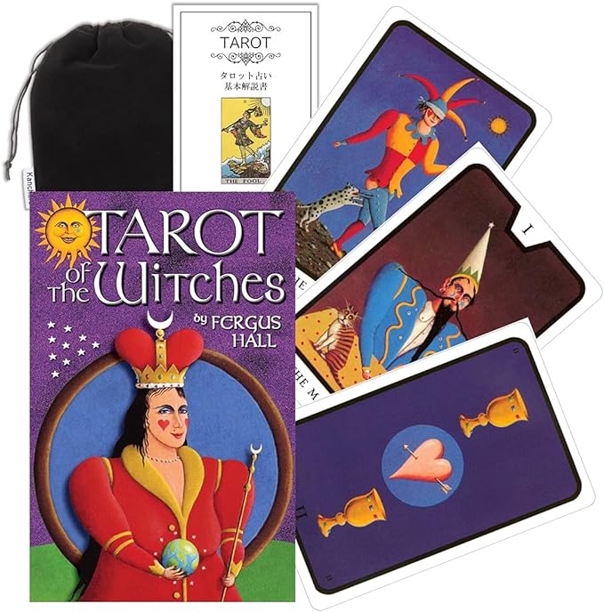 【タロットカード】 【US Games Systems】 【正規販売店】 タロット オブ ザ ウィッチーズ Tarot of the Witches Deck タロット 占い