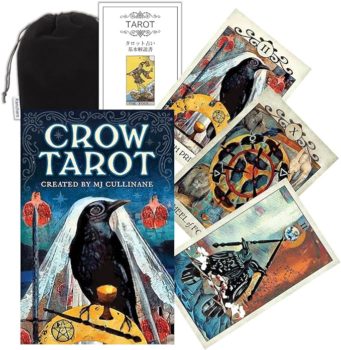 【タロットカード】 【US Games Systems】 【正規販売店】 クロウ タロット Crow Tarot カラス タロット 占い