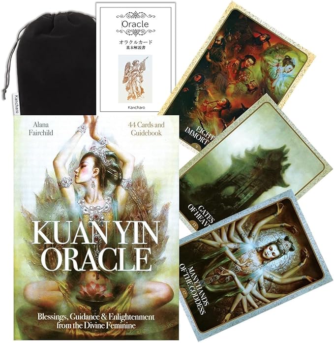 【オラクルカード】 【US Games Systems】 【正規販売店】 観音オラクル Kuan Yin Oracle 占い