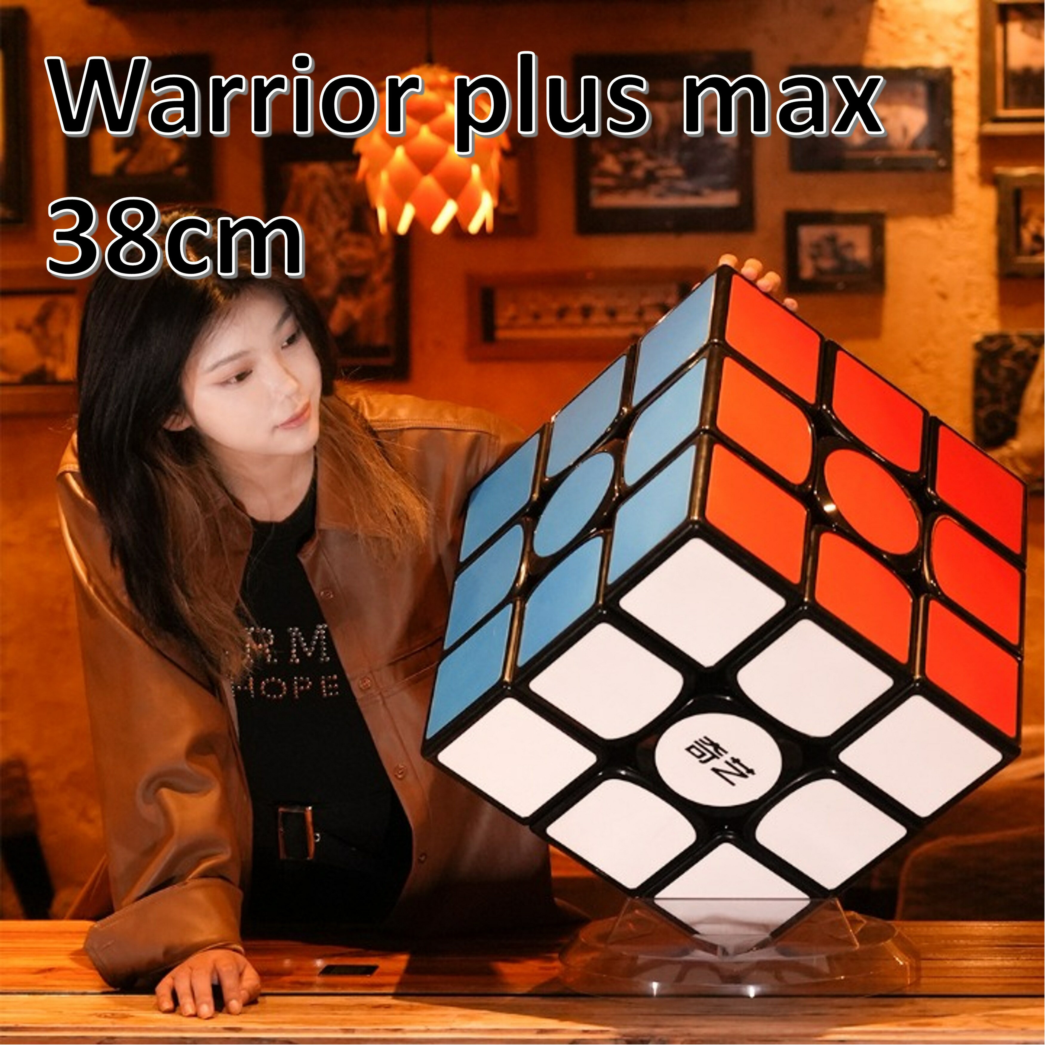 安心の保証付き 正規販売店 奇芝 Warrior plus max 38cm ウォリアー プラス マックス 特大サイズ ビッグサイズ 3x3x3立体パズル