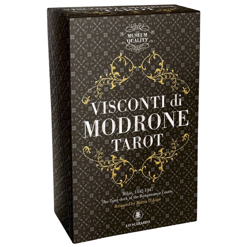 【タロットカード】 【Lo Scarabeo】 【正規販売店】 ヴィスコンティ ディ モドローネ タロット Visconti Di Modrone Tarot タロット ..