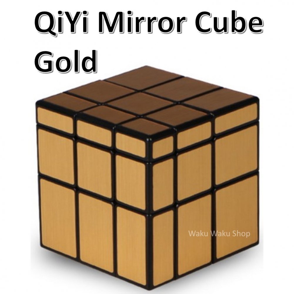 楽天Waku Waku Shop　楽天市場店【安心の保証付き】 【正規販売店】 QiYi Mirror Cube Gold ミラーキューブ ゴールド 3x3x3キューブ ルービックキューブ おすすめ