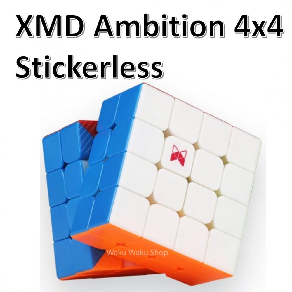 【安心の保証付き】 【正規販売店】 QiYi XMD Ambition 4x4x4キューブ ステッカーレス X-Manデザイン おすすめ