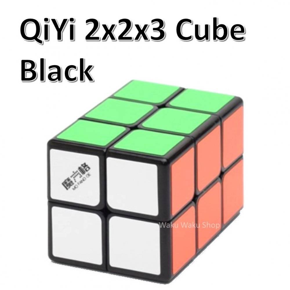 【安心の保証付き】 【正規販売店】 QiYi 223 Cube black 2x2x3キューブ ブラック ルービックキューブ おすすめ