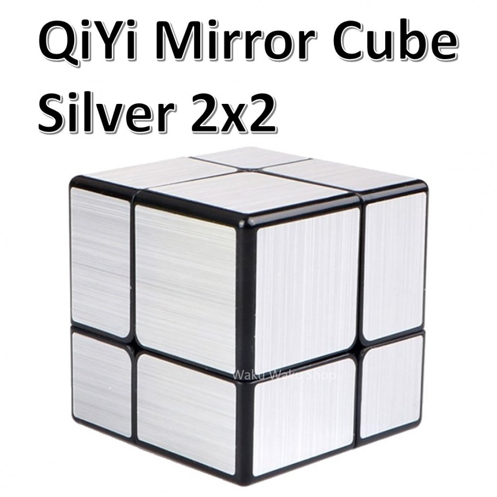 【安心の保証付き】 【正規販売店】 QiYi 2x2 Mirror Cube silver ミラーキューブ シルバー 2x2キューブ ルービック…