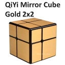 【安心の保証付き】 【正規販売店】 QiYi 2x2 Mirror Cube gold ミラーキューブ ゴールド 2x2キューブ ルービックキューブ おすすめ