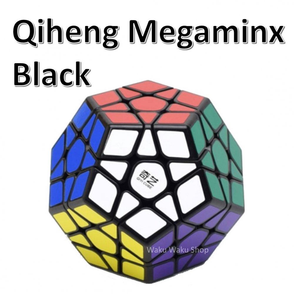 【安心の保証付き】 【正規販売店】 QiYi Qiheng Megaminx メガミンクス ブラック ルービックキューブ おすすめ