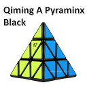 【安心の保証付き】 【正規販売店】 QiYi Qiming A Pyraminx ピラミンクス ブラック ルービックキューブ おすすめ