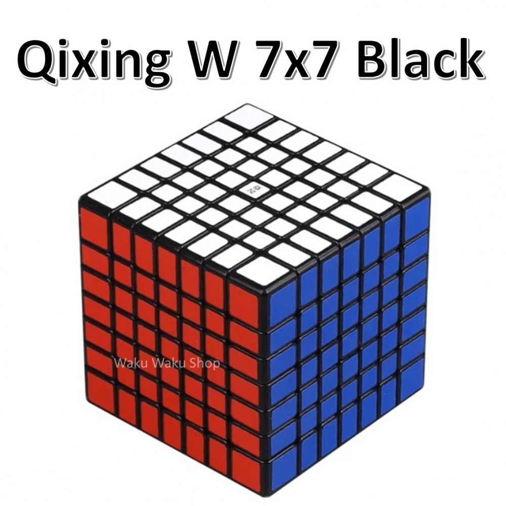 【安心の保証付き】 【正規販売店】 QiYi Qixing W 7x7x7キューブ ルービックキューブ ブラック おすすめ