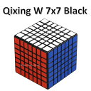 【安心の保証付き】 【正規販売店】 QiYi Qixing W 7x7x7キューブ ルービックキューブ ブラック おすすめ