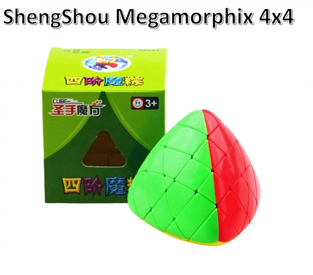 安心の保証付き 正規販売店 ShengShou Megamorphix 4x4 シェンショウ メガモルフィックス 4x4 ステッカーレス 立体パ…