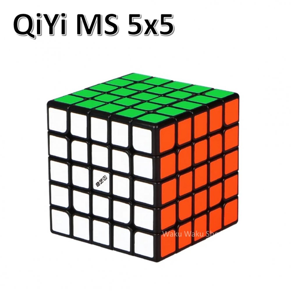 【安心の保証付き】 【正規販売店】 QiYi MS 5x5x5 ブラック 磁石搭載 black 5x5x5 ルービックキューブ おすすめ なめらか