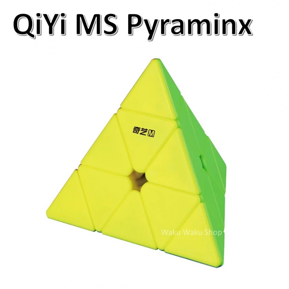 【安心の保証付き】 【正規販売店】 QiYi MS Pyraminx ステッカーレス 磁石搭載 stickerless Pyraminx ルービックキ…