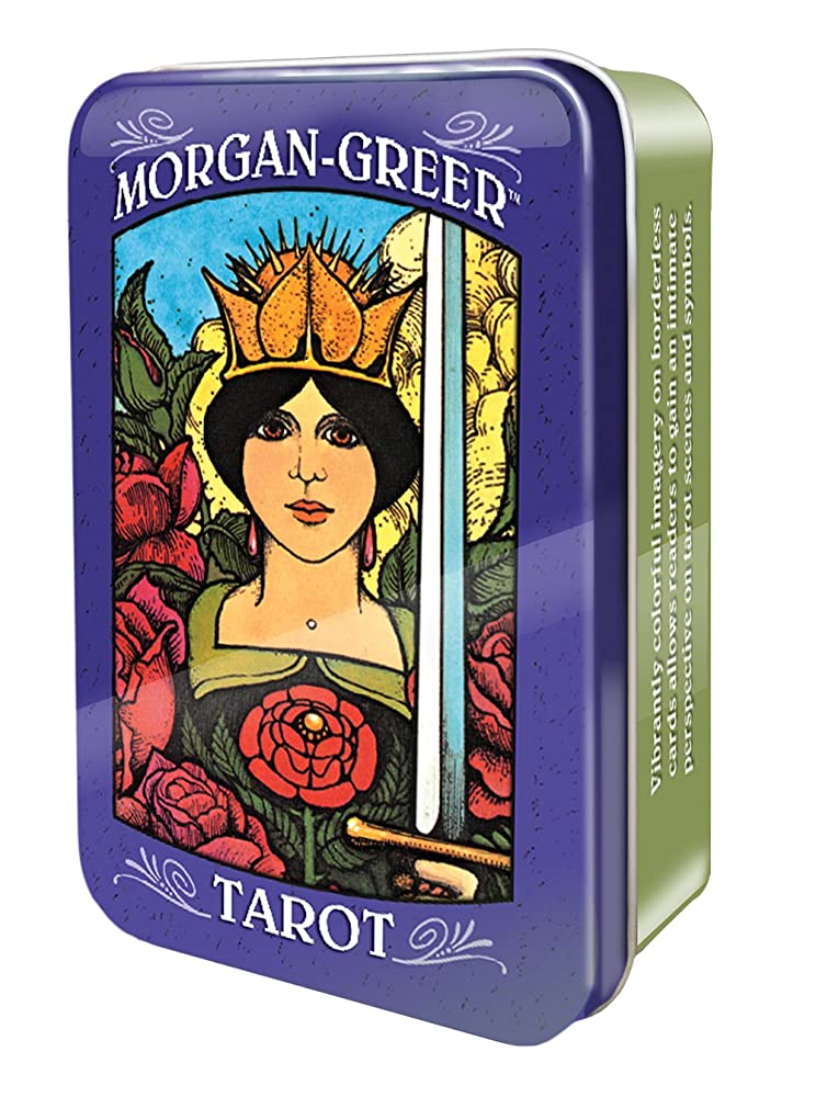 【タロットカード】 【US Games Systems】 【正規販売店】 モーガン グリア タロット 缶入り Morgan-Greer Tarot in a Tin タロット 占い