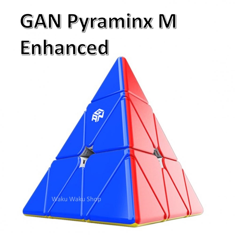   GAN Pyraminx M Enhanced ピラミンクス エンハンスト 磁石搭載 ステッカーレス ルービックキューブ おすすめ なめらか