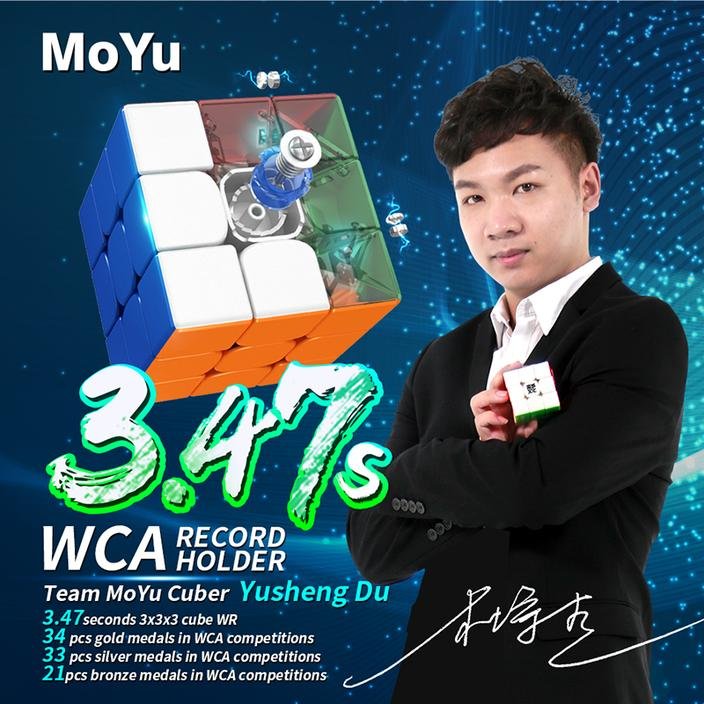 【日本語説明書付き】 【安心の保証付き】 【正規販売店】 Moyu Cubing Classroom RS3M 2020 磁石搭載 3x3x3キューブ ステッカーレス ルービックキューブ おすすめ なめらか 2