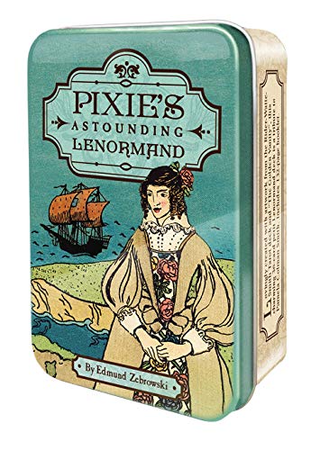 【ルノルマンカード】 【US Games Systems】 【正規販売店】 ピクシーズ アスタウンディング ルノルマン 缶入り Pixies Astounding Lenormand タロット 占い