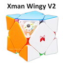 【安心の保証付き】 【正規販売店】 QiYi Xman Wingy V2 Skewb スキューブ ステッカーレス 磁石内蔵 おすすめ