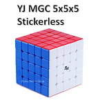 【安心の保証付き】【正規輸入品】 YJ MGC 5x5x5キューブ 磁石搭載 ステッカーレス ルービックキューブ おすすめ なめらか