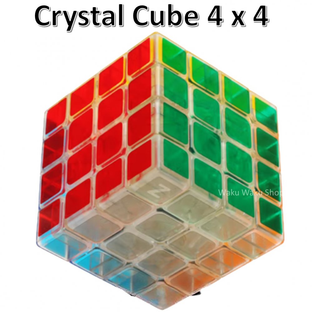 【安心の保証付き】 【正規販売店】 クリスタル スピードキューブ シリーズ 透明キューブ （4x4キューブ） crystal c…