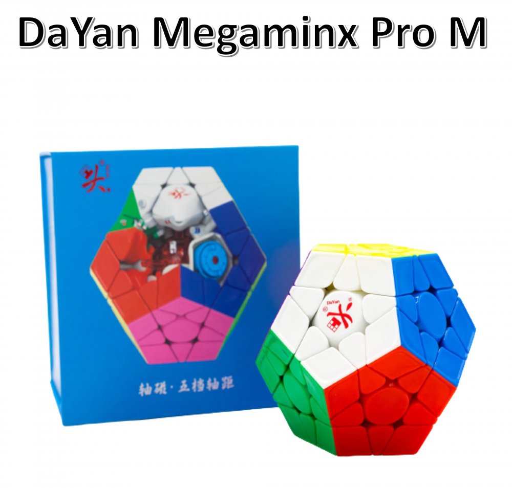 安心の保証付き 正規販売店 ダヤン 磁石搭載 メガミンクス プロ ステッカーレス Dayan Megaminx Pro M 立体パズル ルービックキューブ おすすめ